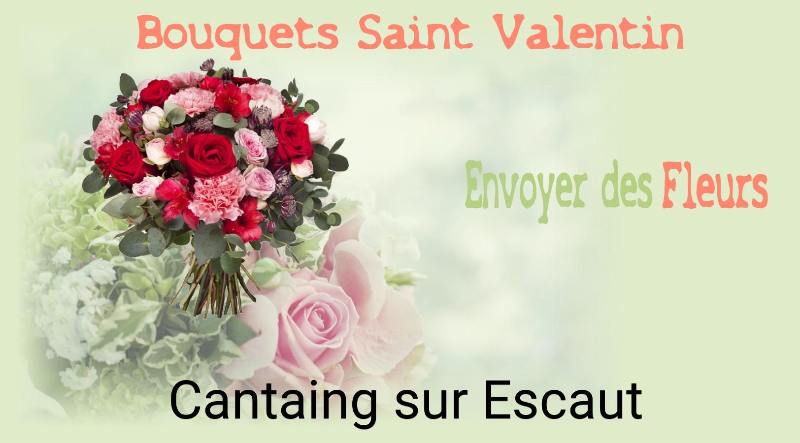 Roses de Saint-Valentin livrées à Cantaing-sur-Escaut